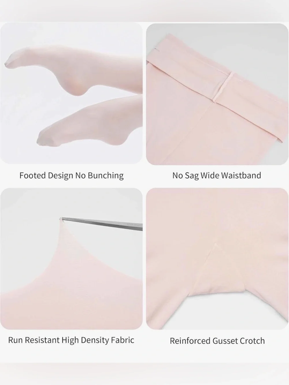 Daydance Dance Tights in Pink Size 6-8